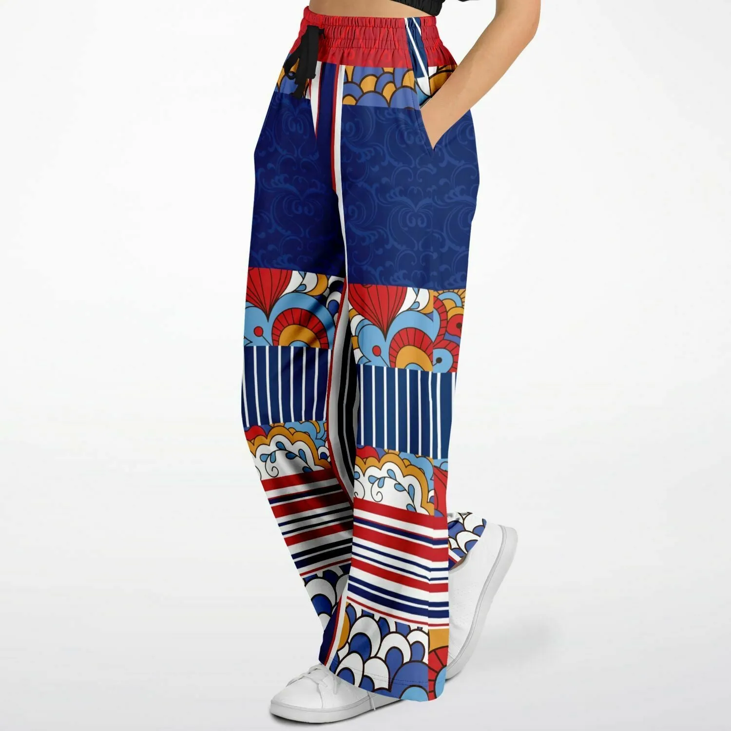 Stand and Deliver Eco-Poly Stretchy Phat Bellbottoms