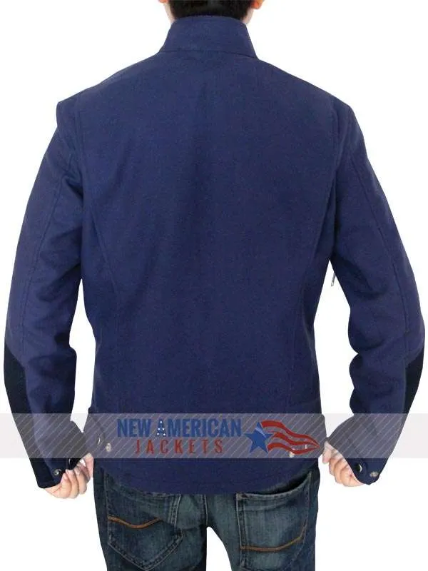 Steve Rogers Blue Jacket - New American Jackets