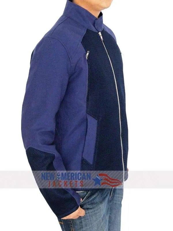 Steve Rogers Blue Jacket - New American Jackets