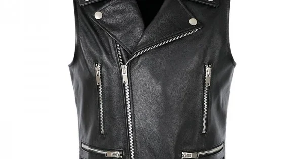 Stylish Leather Waistcoat