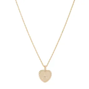 Sweetheart Imperial Disc Pendant Necklace