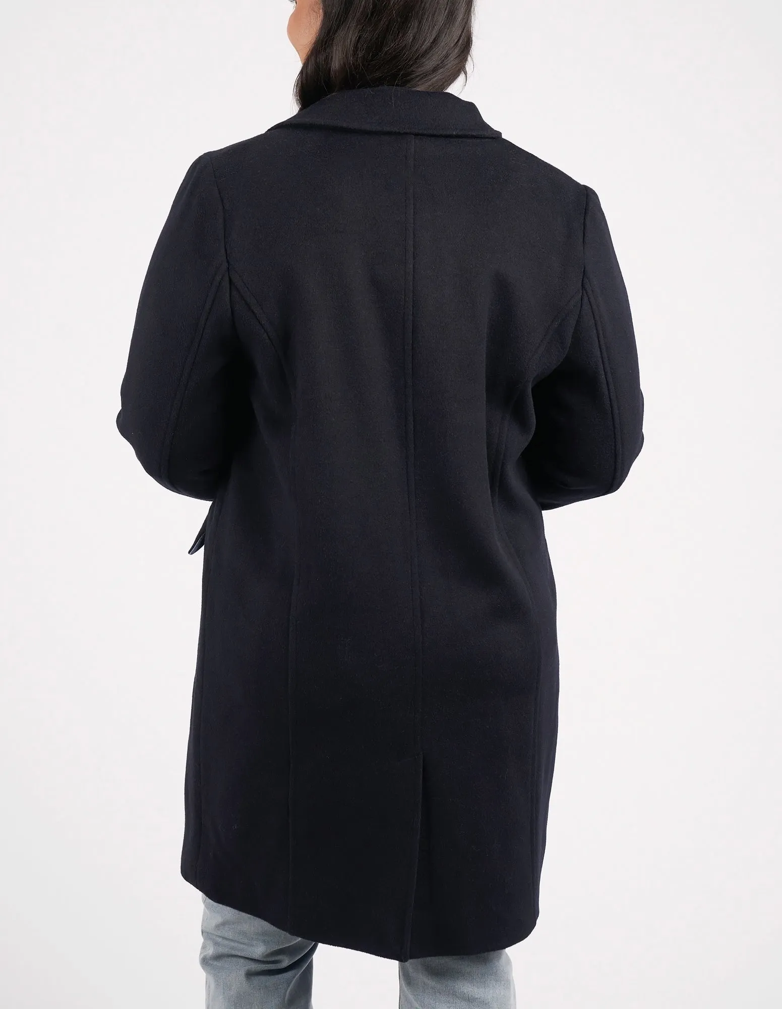 Tamsin Coat Dark Sapphire