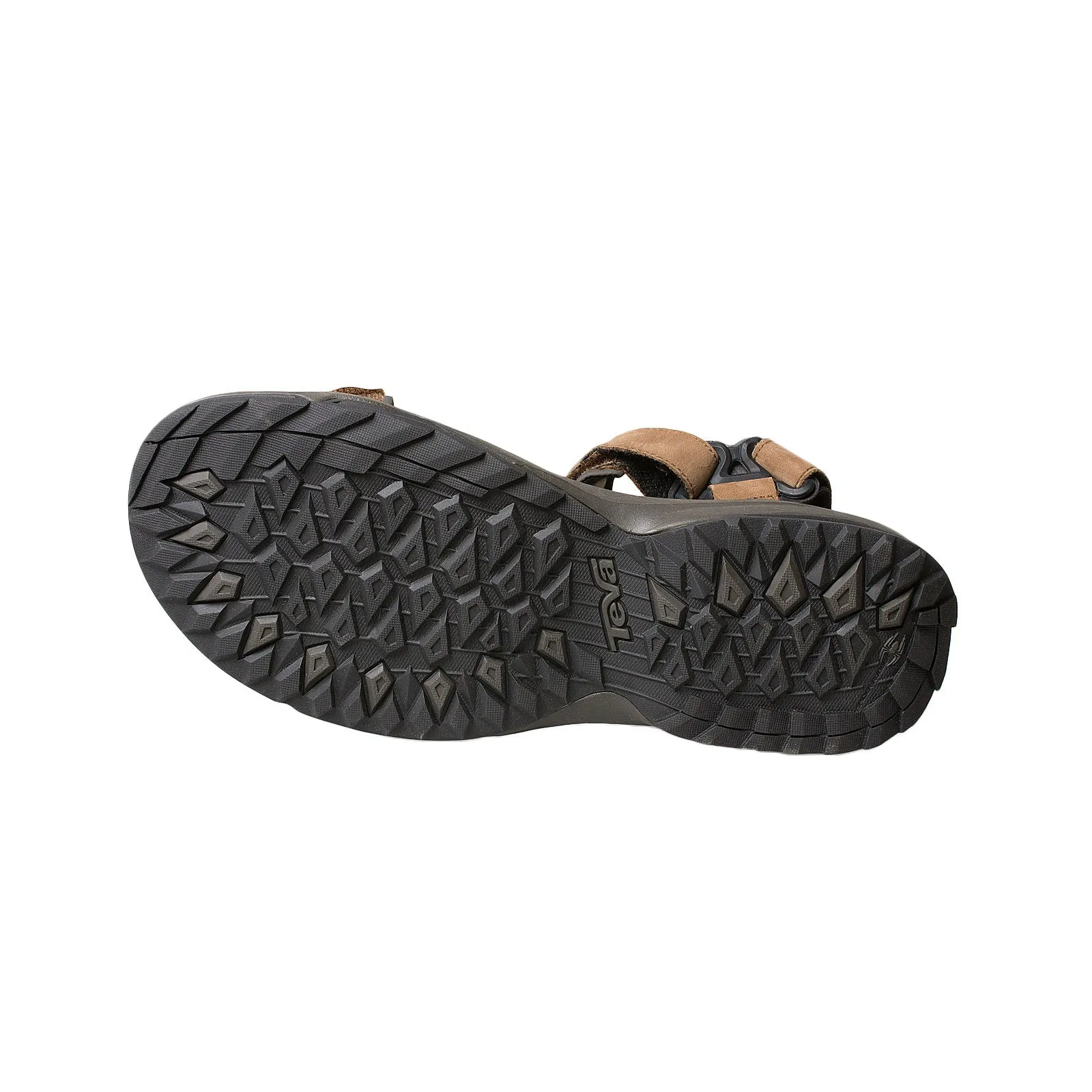 Teva Fi Lite Brown Leather Sandals - Men's