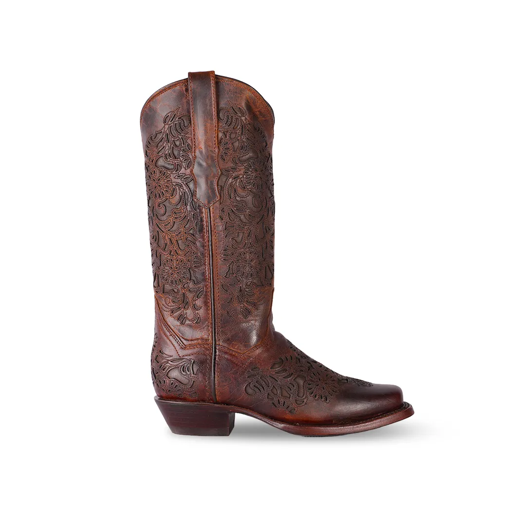 Texas Country Womens Western Boot Isabella Ladrillo E753