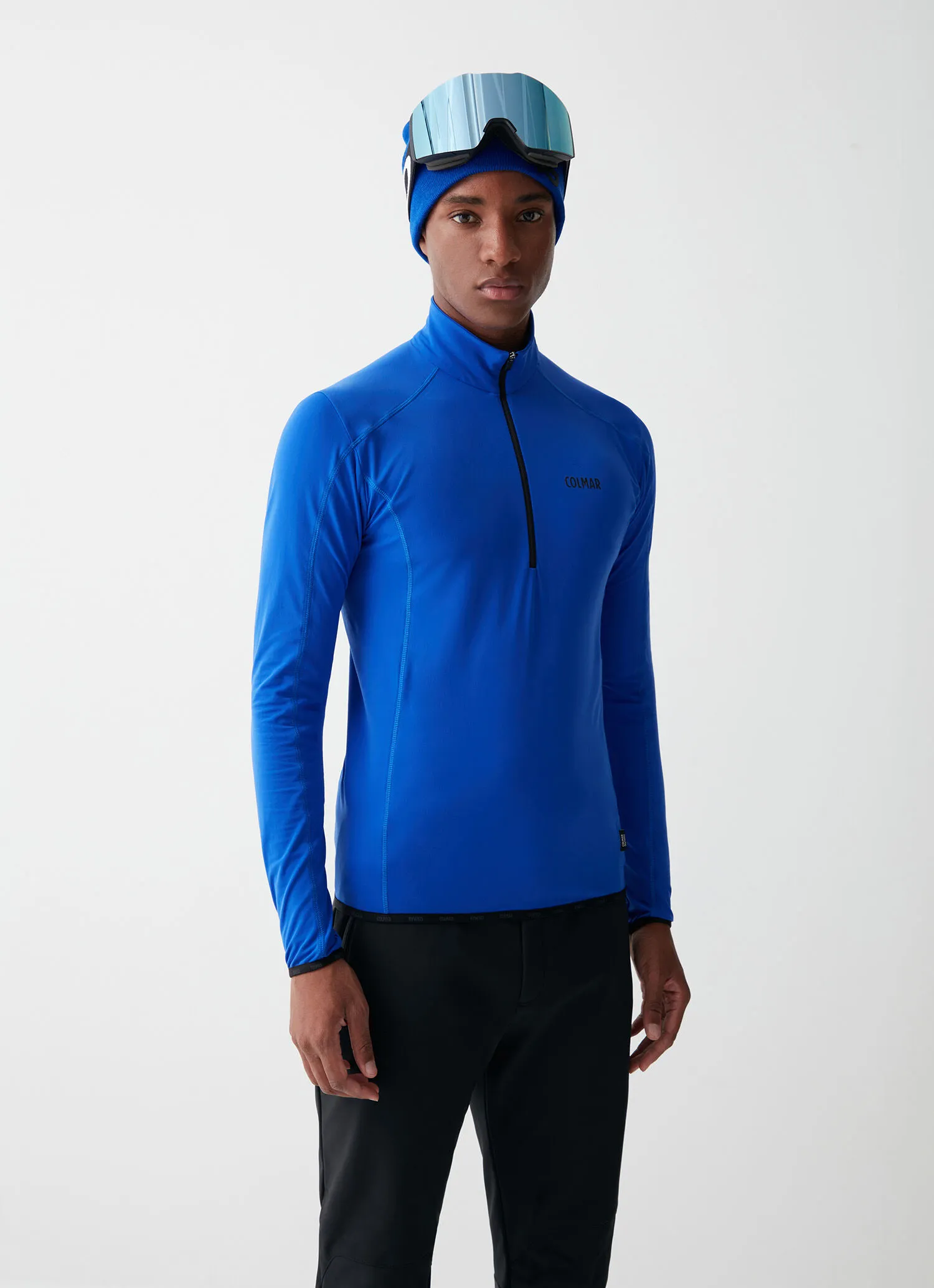 Thermal stretch ski sweater-