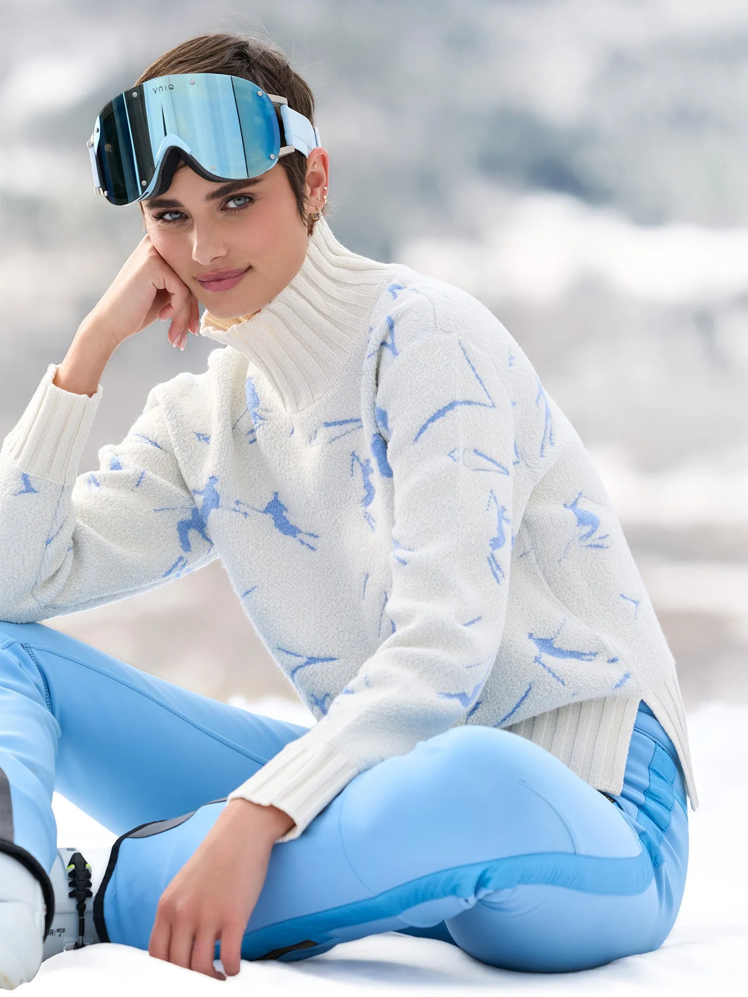 Tina Turtleneck Ski Sweater