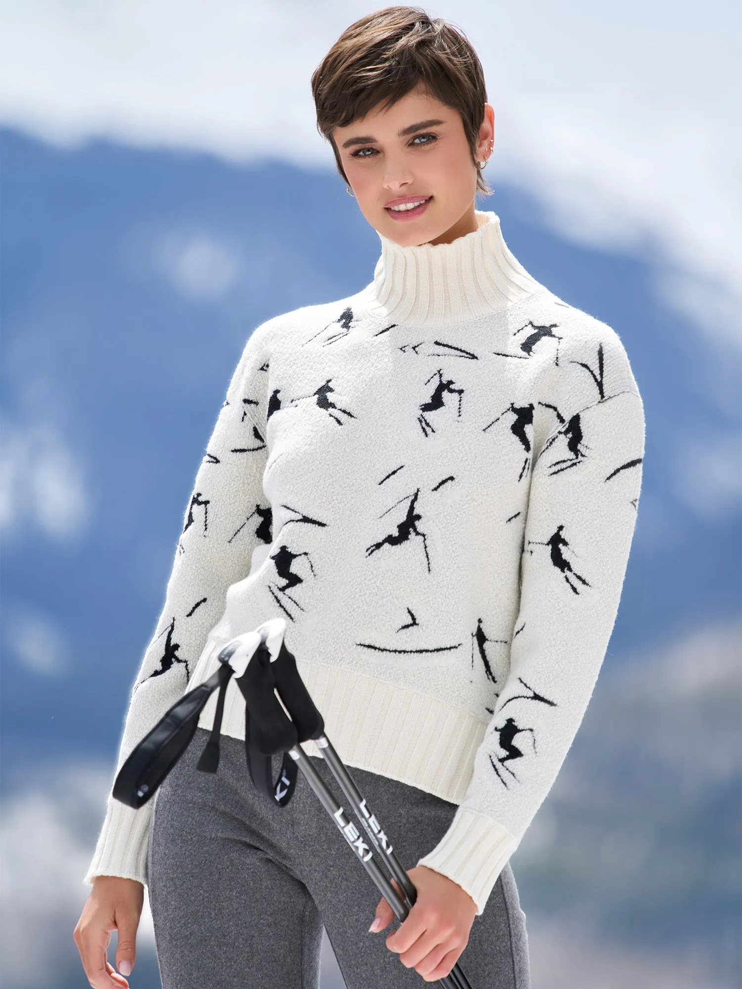 Tina Turtleneck Ski Sweater