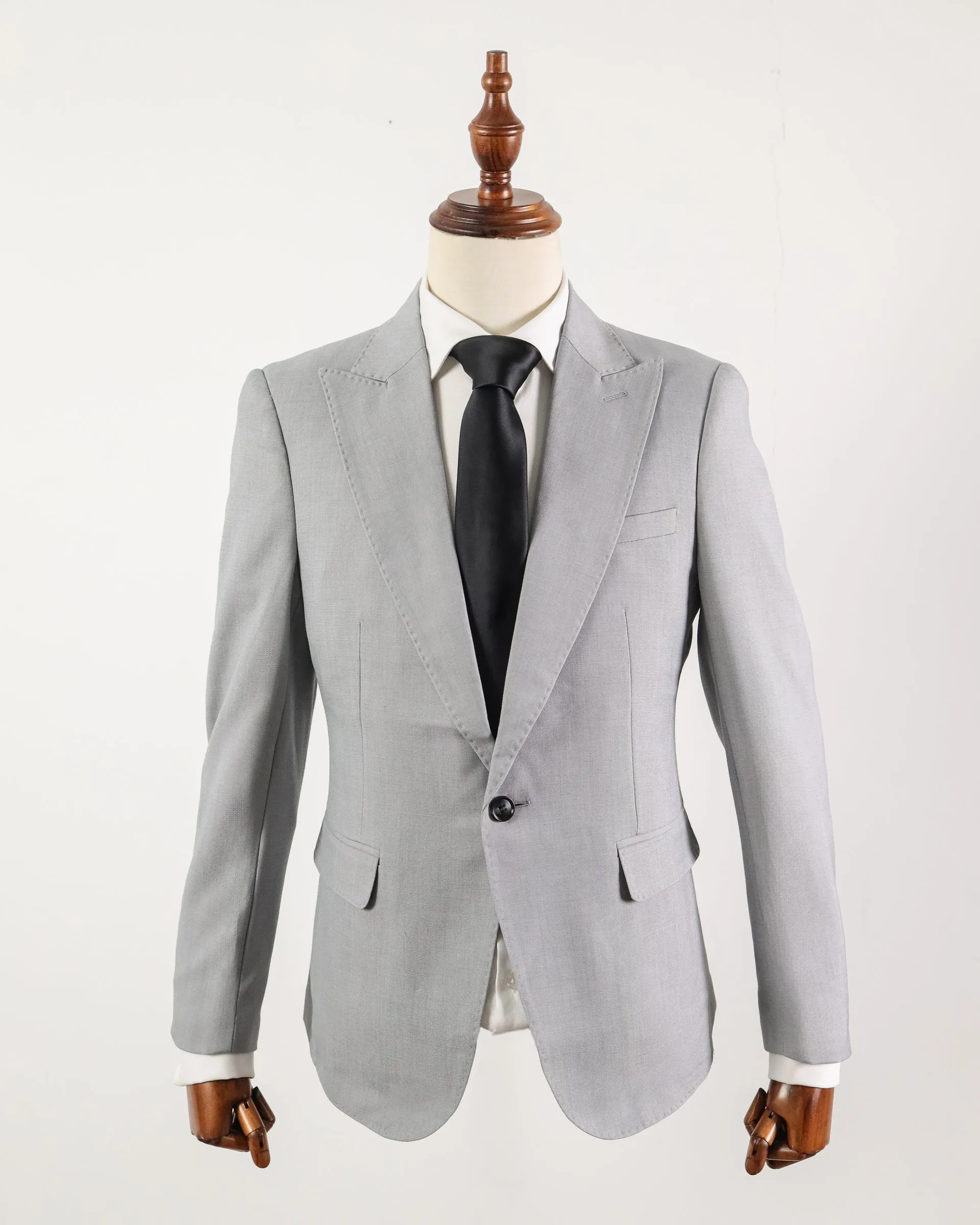 Tomaz BB028-2 Single Breasted Blazer (Gray)