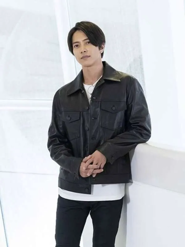 Tomohisa Yamashita Leather Jacket - New American Jackets