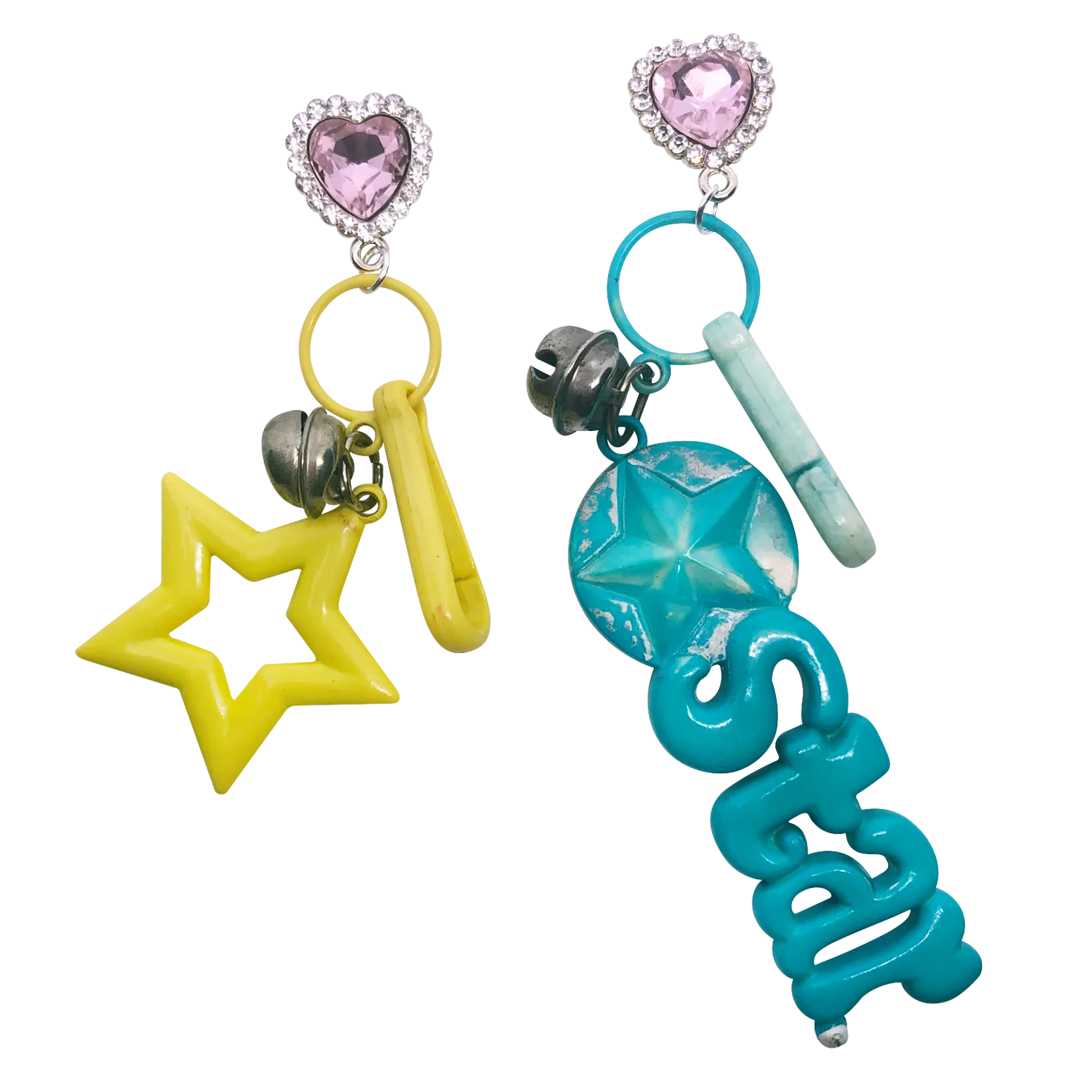 Vintage Seeing Stars Charm Earrings