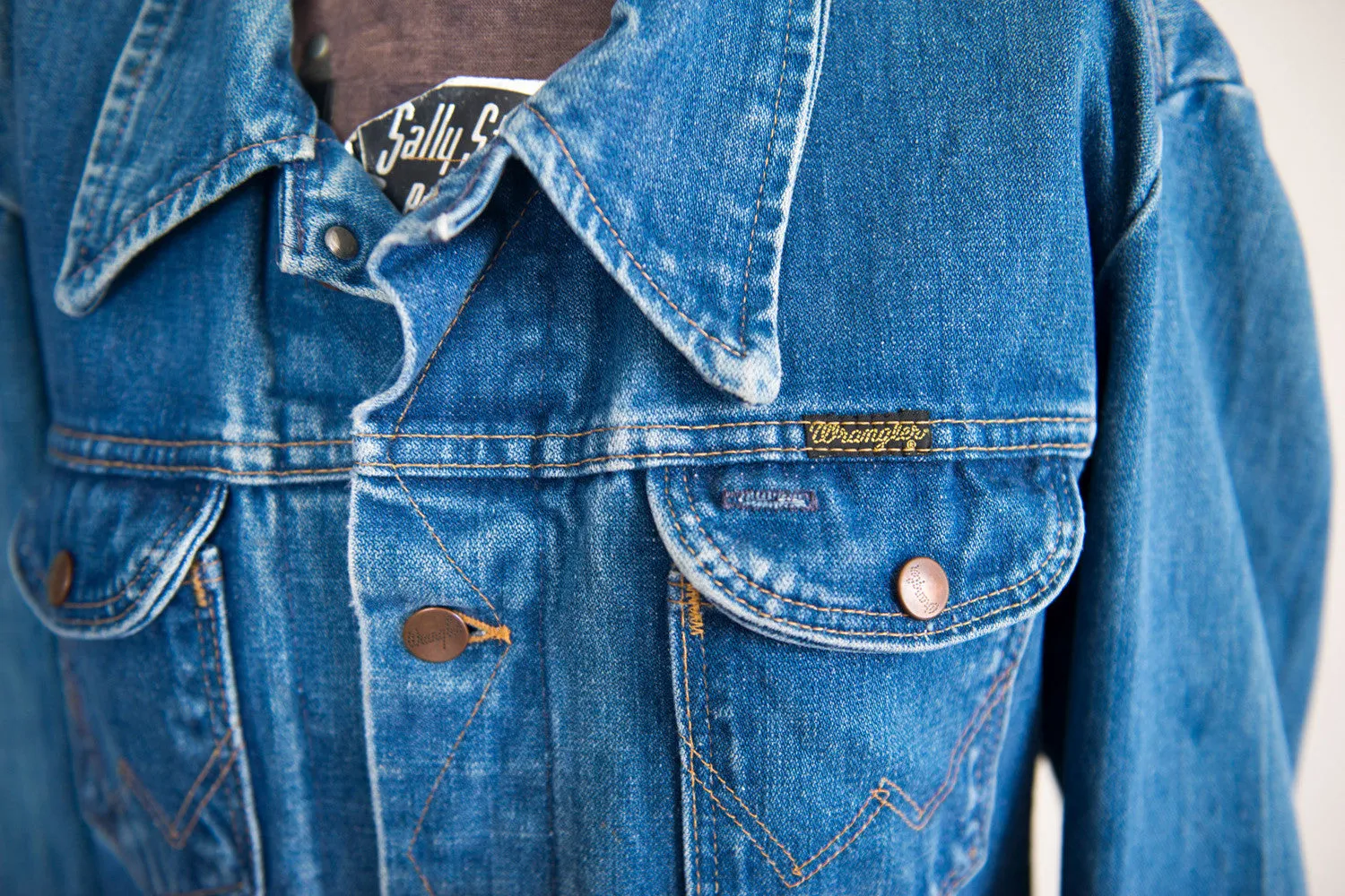 Vintage Women’s Denim Wrangler Jacket