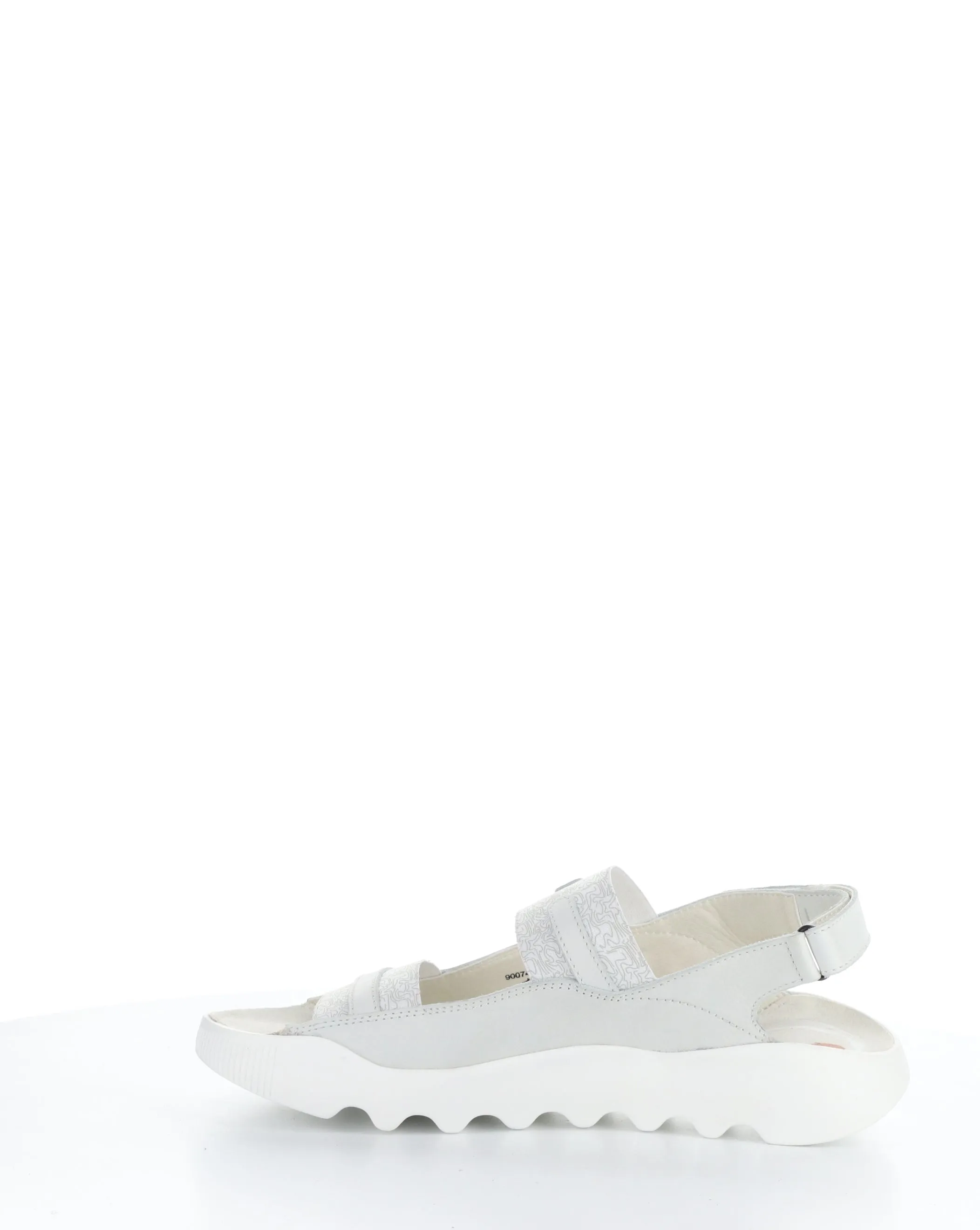 WHEB749SOF 001 WHITE Velcro Sandals