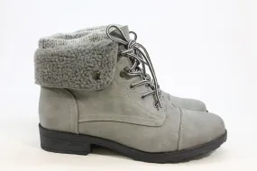 White Mountain Duena Women's Grey/Burnished/Fab/Fleece Boots 11M