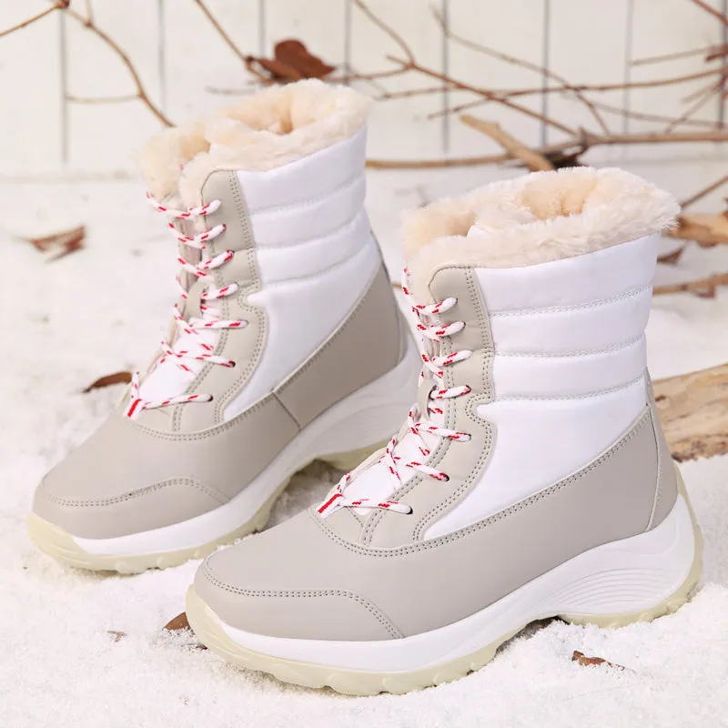 Women Waterproof Snow Boots