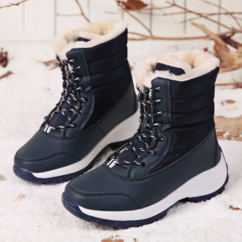 Women Waterproof Snow Boots