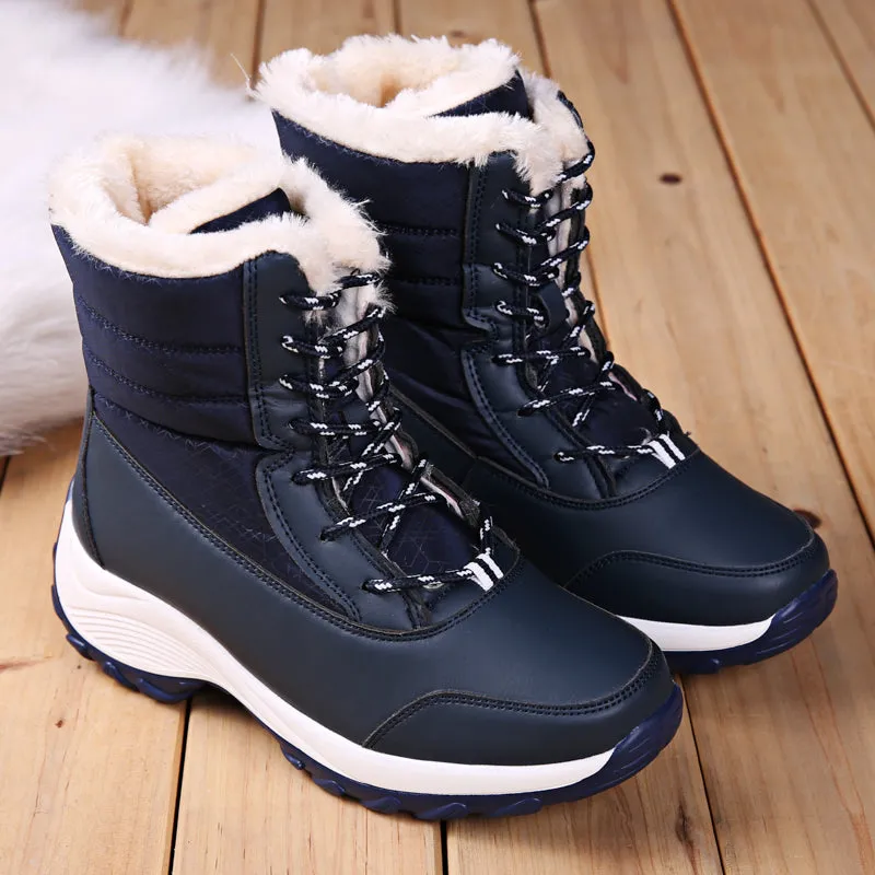 Women Waterproof Snow Boots