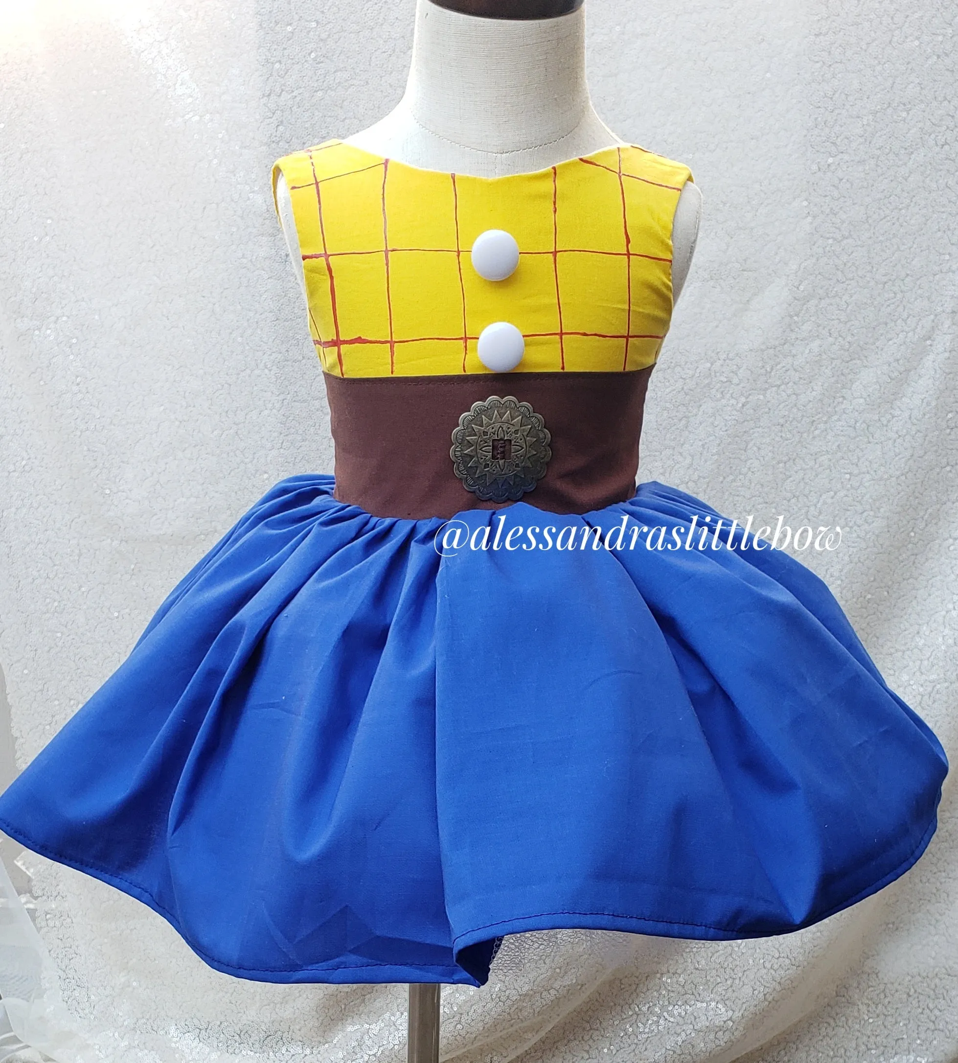 Woody Cowboy Couture Dress