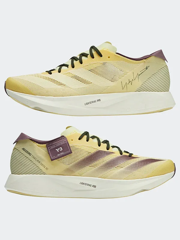 Y-3 Takumi Sen 10 Sneakers - Yellow/Purple