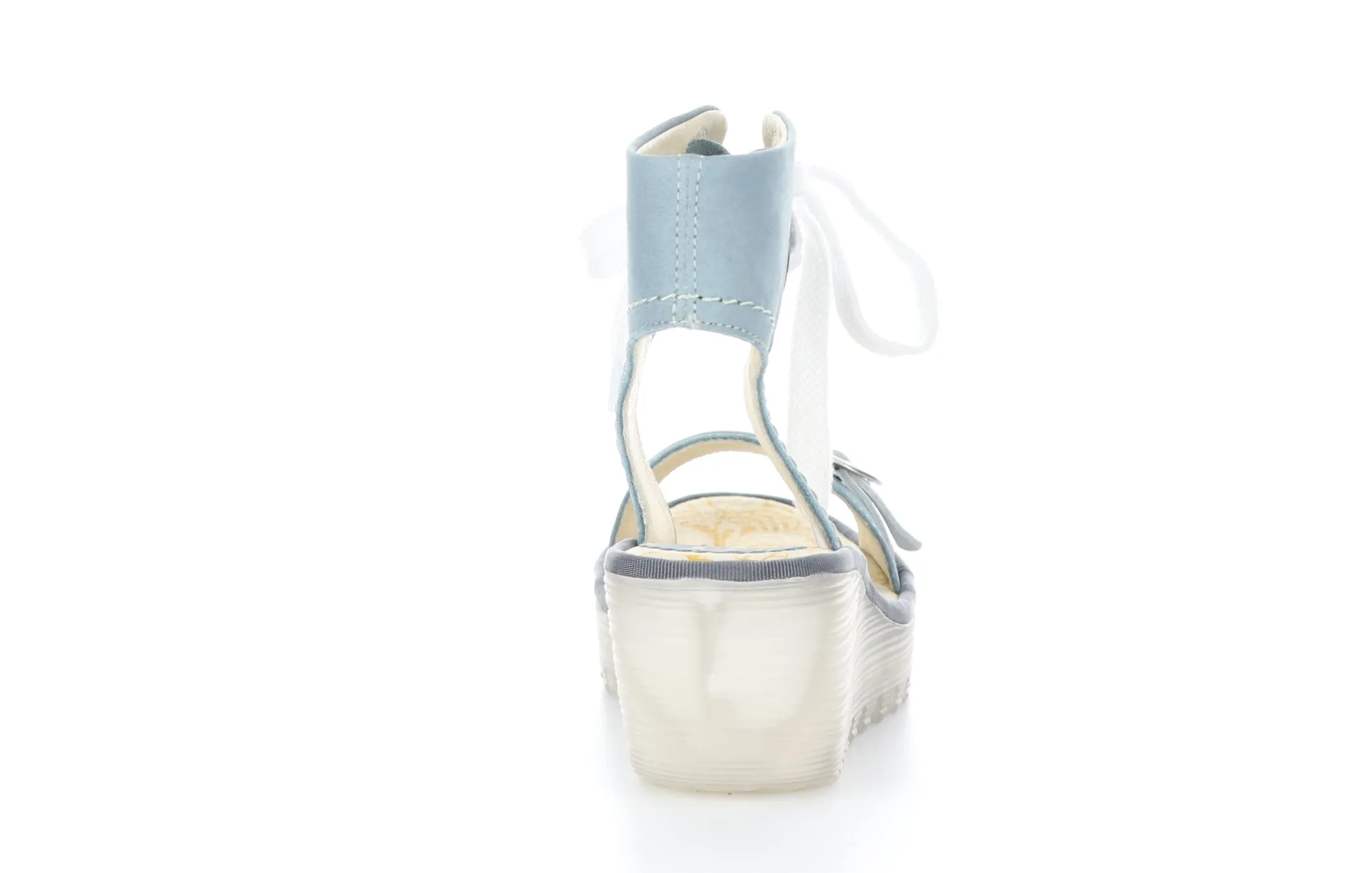 YAJE301FLY Pale Blue/Offwhite Ankle Strap Sandals