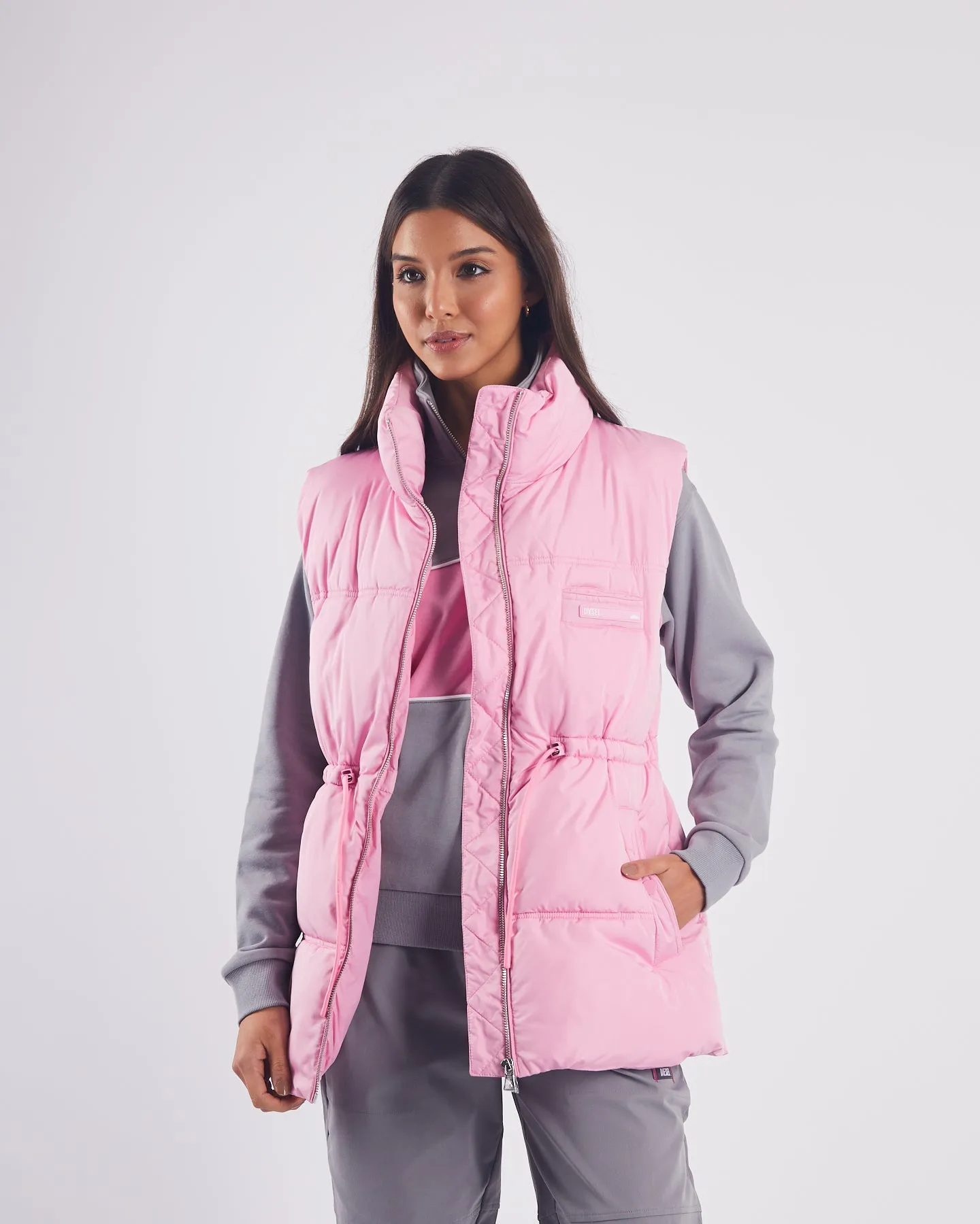 Zella Gilet Pink Lemonade