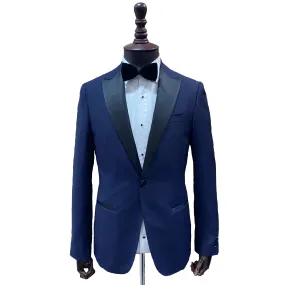 ZZegna 2Pce Navy Peak Lapel Tuxedo